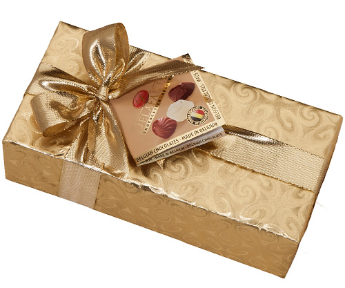  Plnìné belgické pralinky ve zlatém papíru nápady na firemní vánoèní dárky eshop