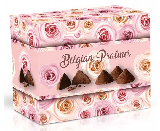  Belgické pralinky z mléèné èokolády - rùže nápady na firemní vánoèní dárky eshop