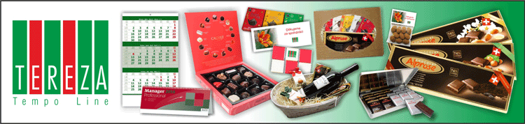 Firemní tabulková èokoláda HACHEZ exklusive nápady na firemní vánoèní dárky eshop