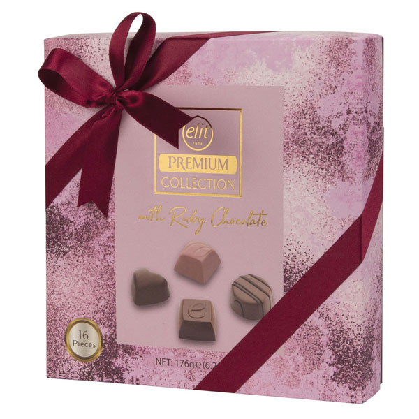   Elit Premium Collection with Ruby - èokoládová bonboniéra nápady na firemní vánoèní dárky eshop