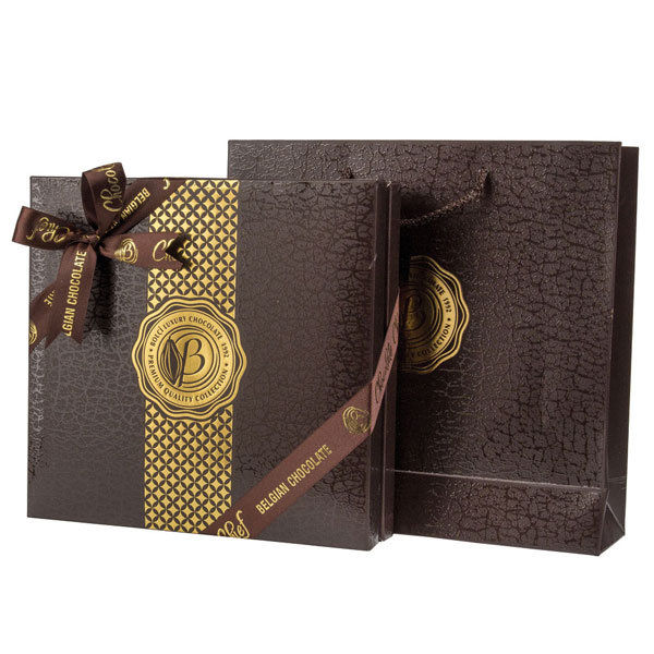   Bolci Luxury Chocolate - hnìdá krabièka nápady na firemní vánoèní dárky eshop
