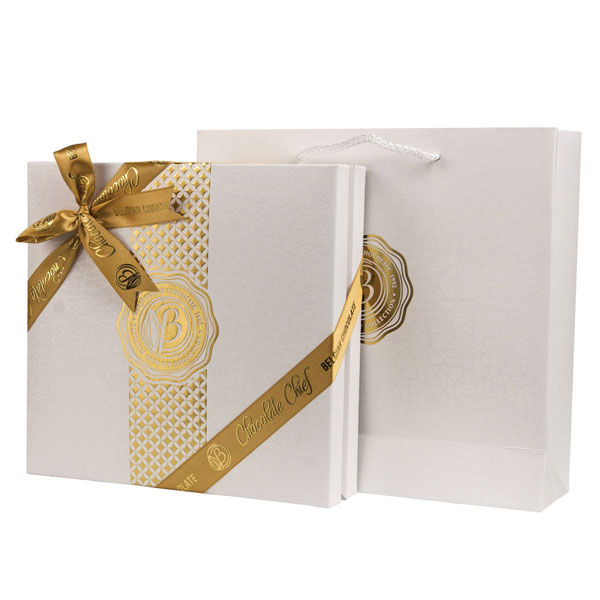   Bolci Luxury Chocolate - bílá krabièka nápady na firemní vánoèní dárky eshop