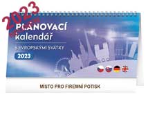  Plánovací s evropskými svátky - stolní kalendáø